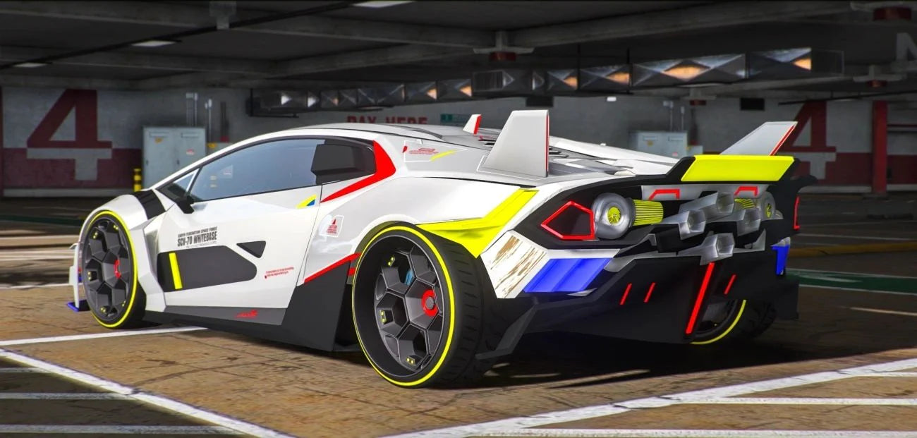 Gundam Style Lamborghini Huraca | Lemon