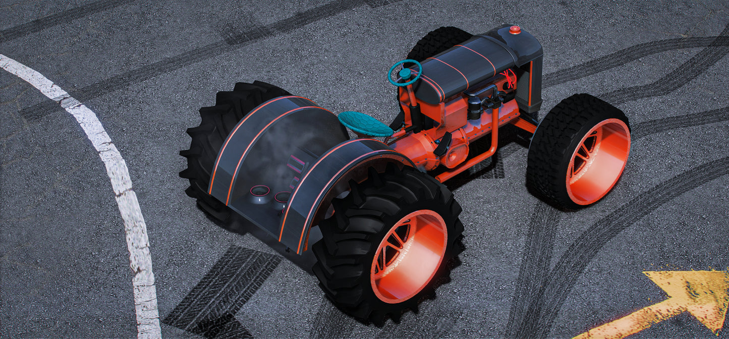 (Debadged) STANLEY SEMA TRACTOR | GG
