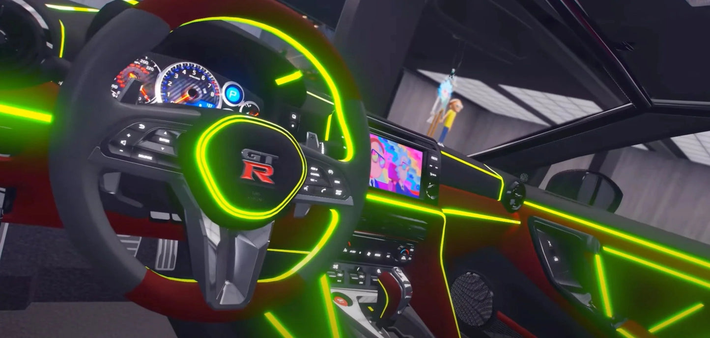 GTR R35 RICK AND MORTY EDITION BY - DR CUSTOM