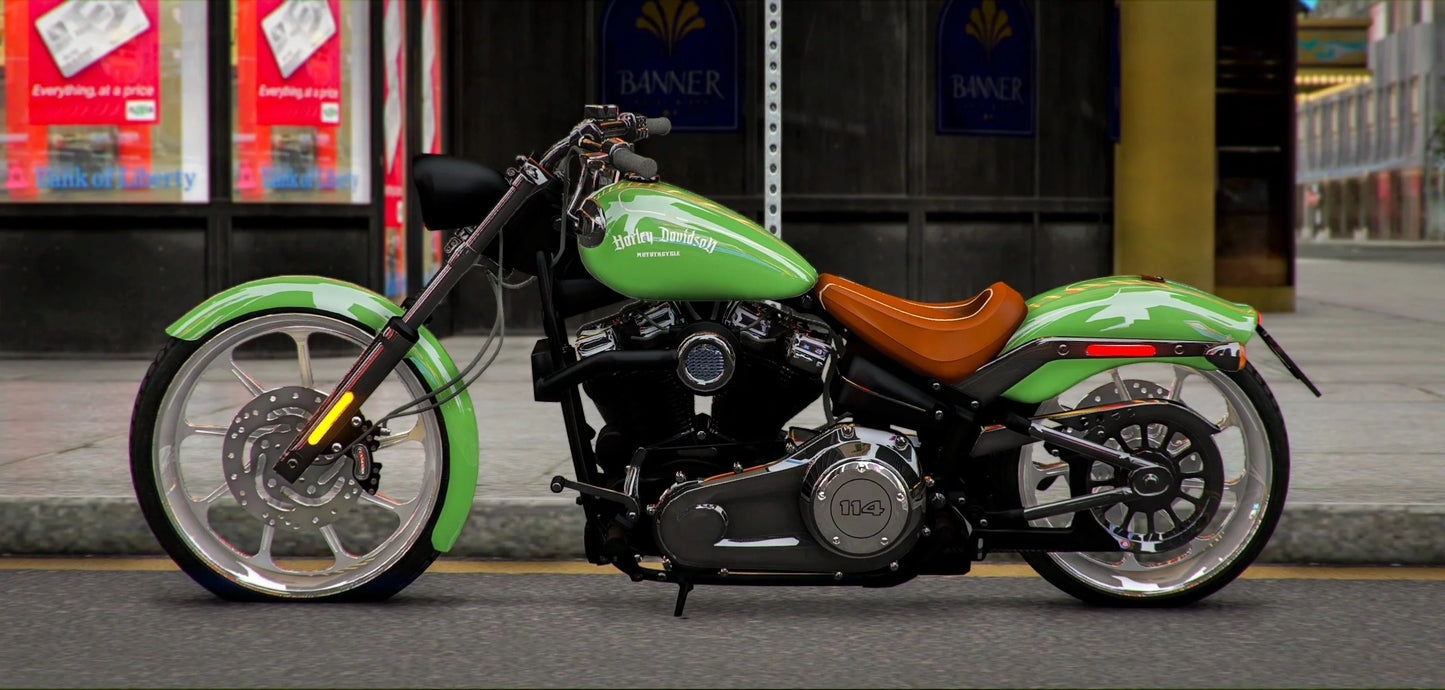 HD Breakout "Claw" | Acknod Motorcycles