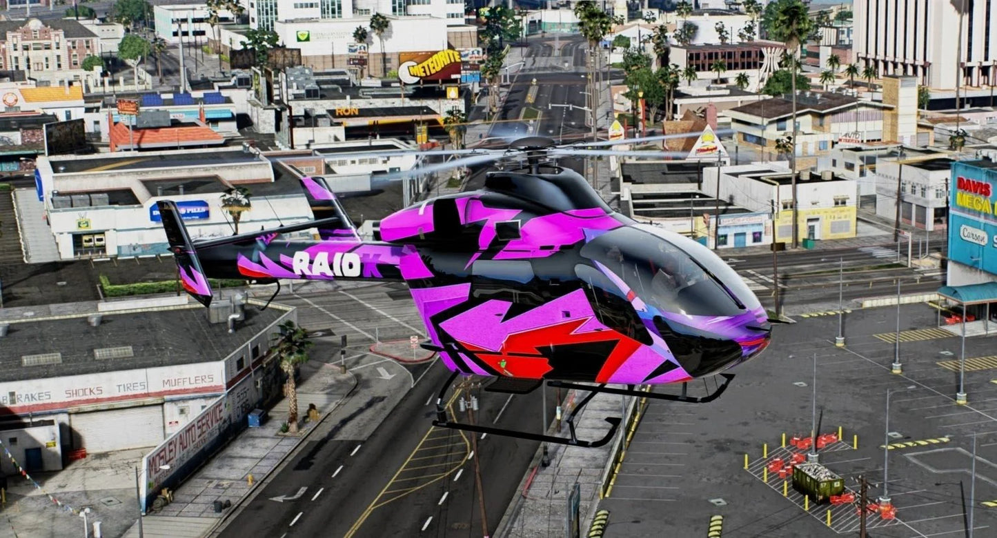 Helicopter Hell Dragon | LFineD