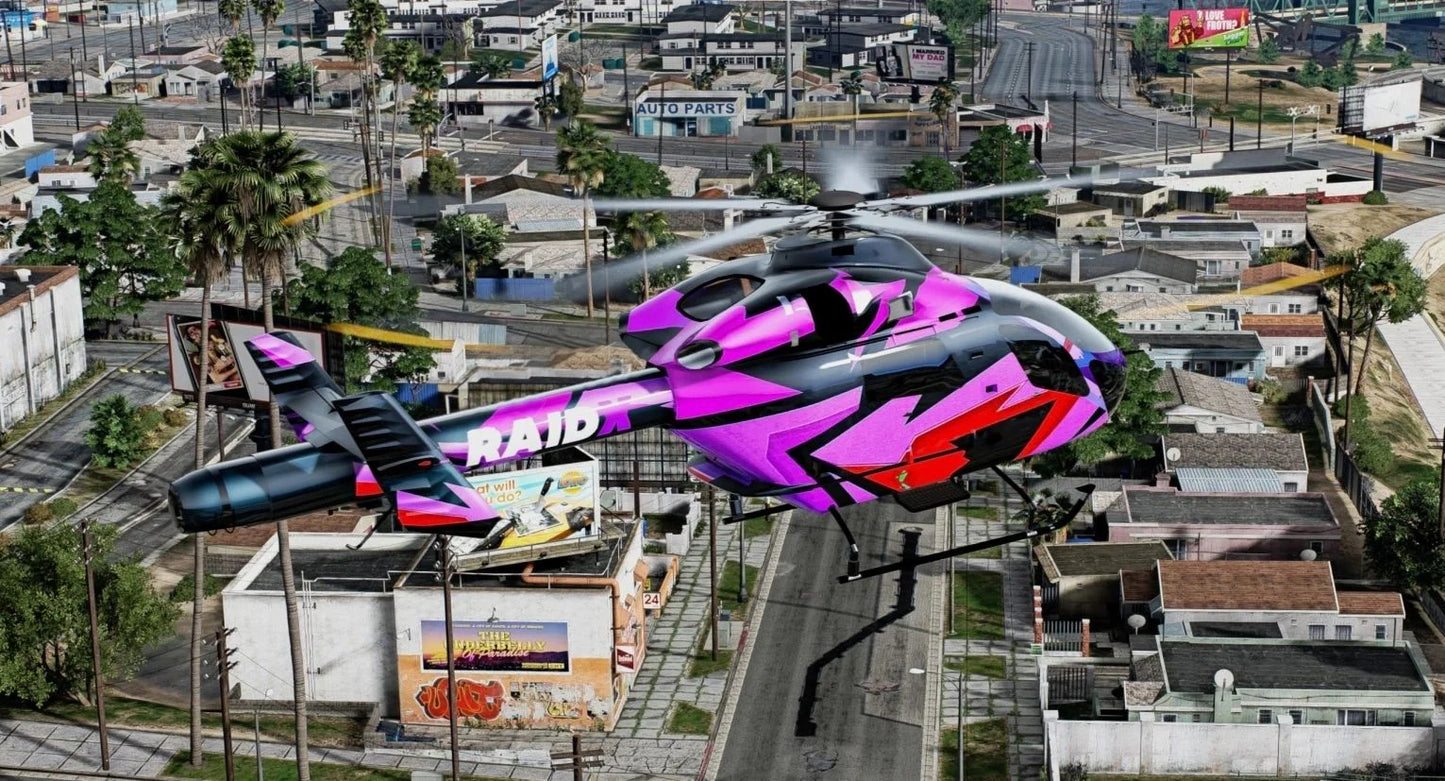 Helicopter Hell Dragon | LFineD