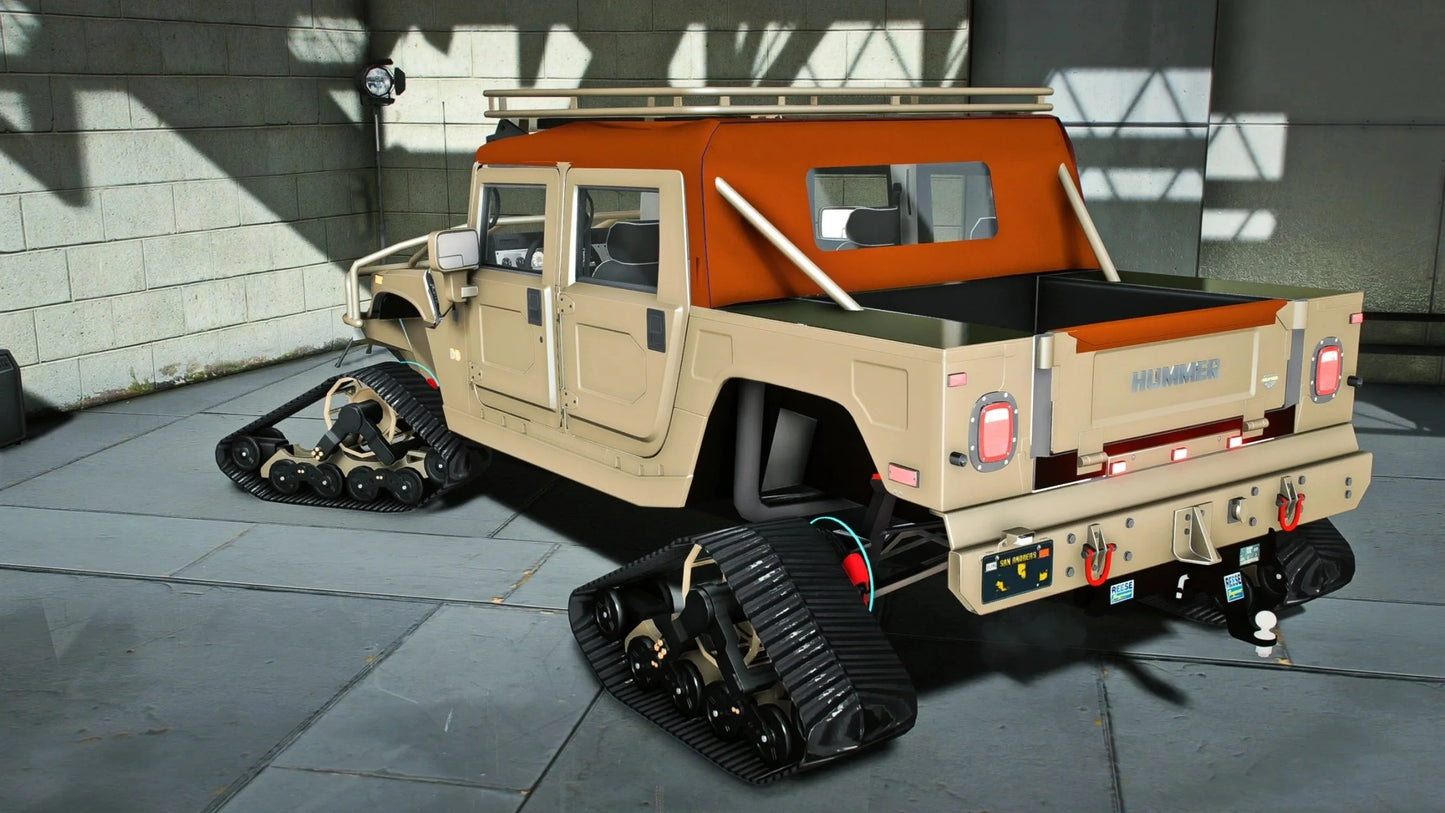 Hummer H1 Snow Run | GG