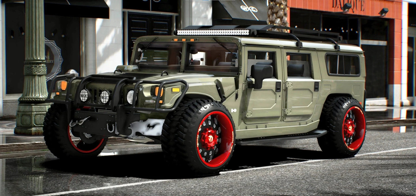 Hummer H1 Street Custom | Caponne Designs