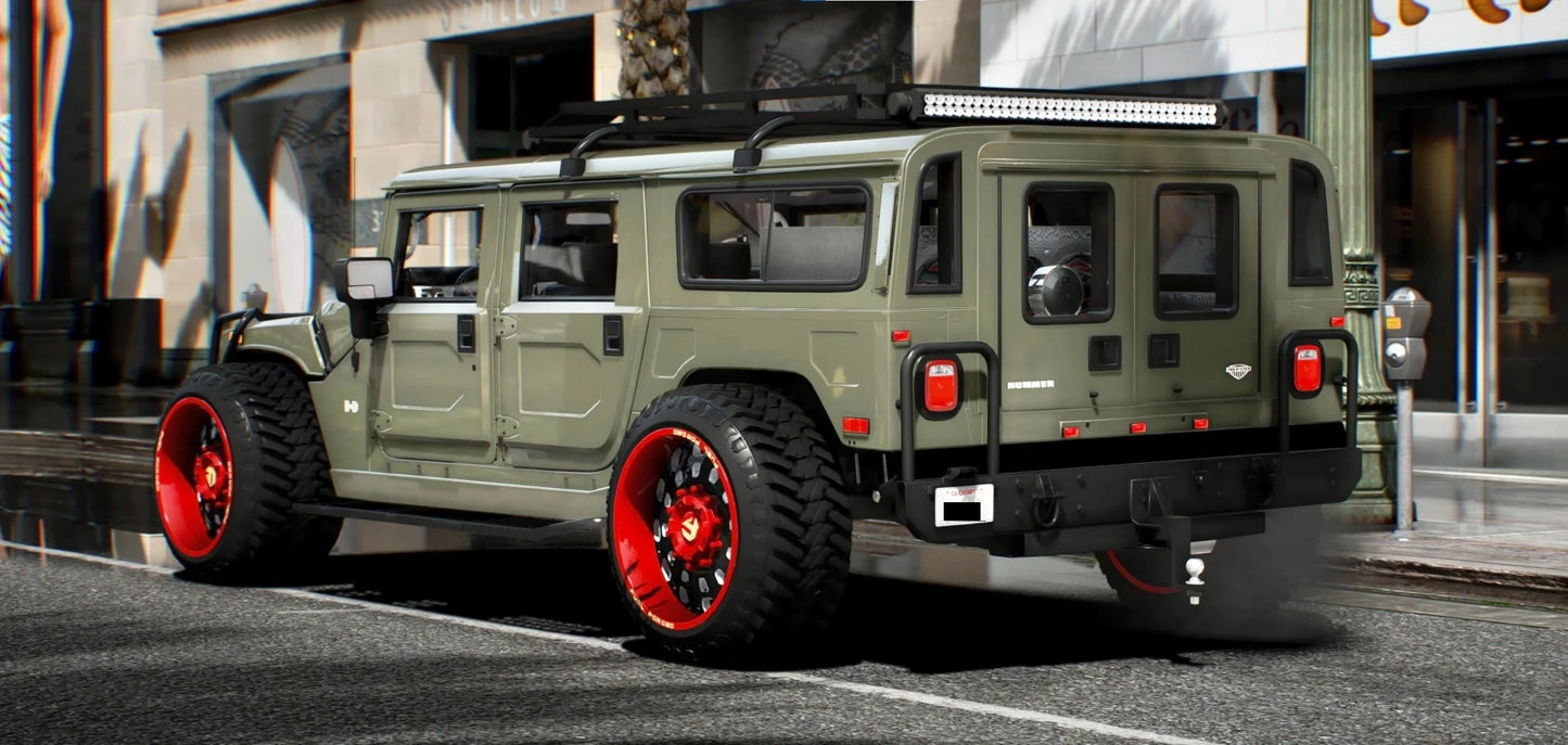 Hummer H1 Street Custom | Caponne Designs