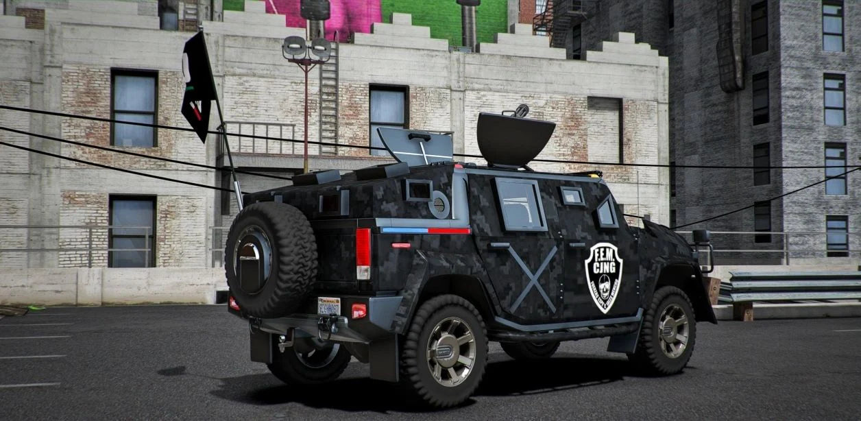 Hummer Armored CJNG I MANI