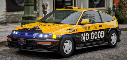 Honda CRX (150+ Tuning Parts + 14 Liveries) | Hashiriya