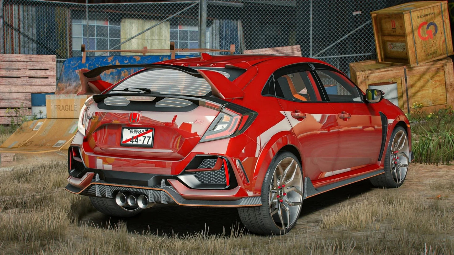 Honda Civic Type-R 2017 With LV Bag | FB Customs