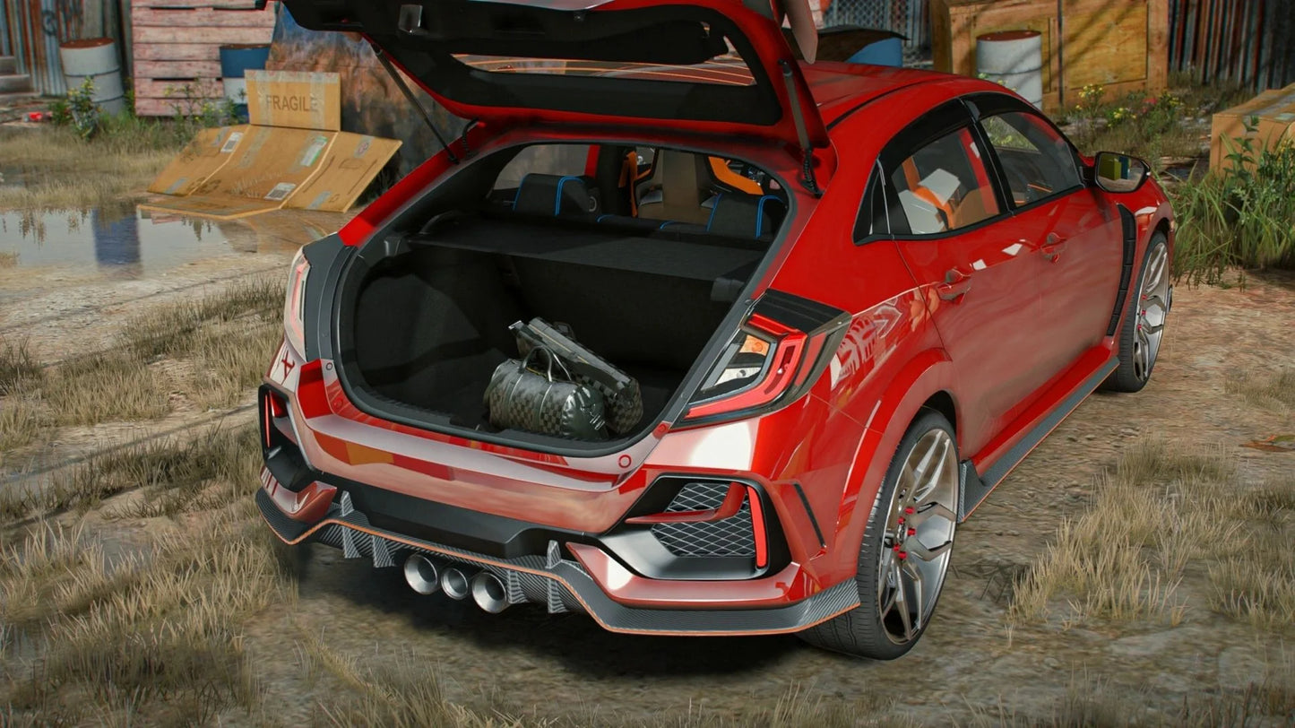 Honda Civic Type-R 2017 With LV Bag | FB Customs