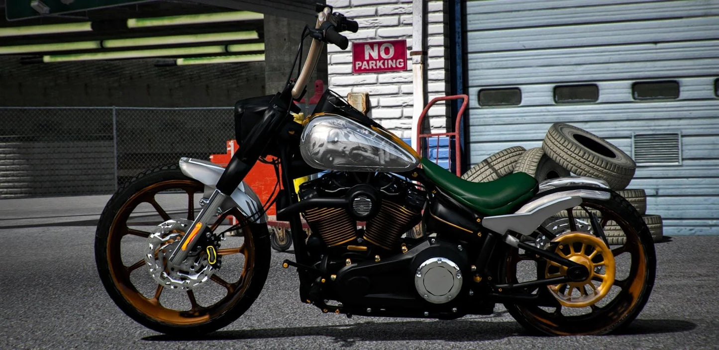 Harley Davidson Fatboy Soft Tail Ape Hanger | FD