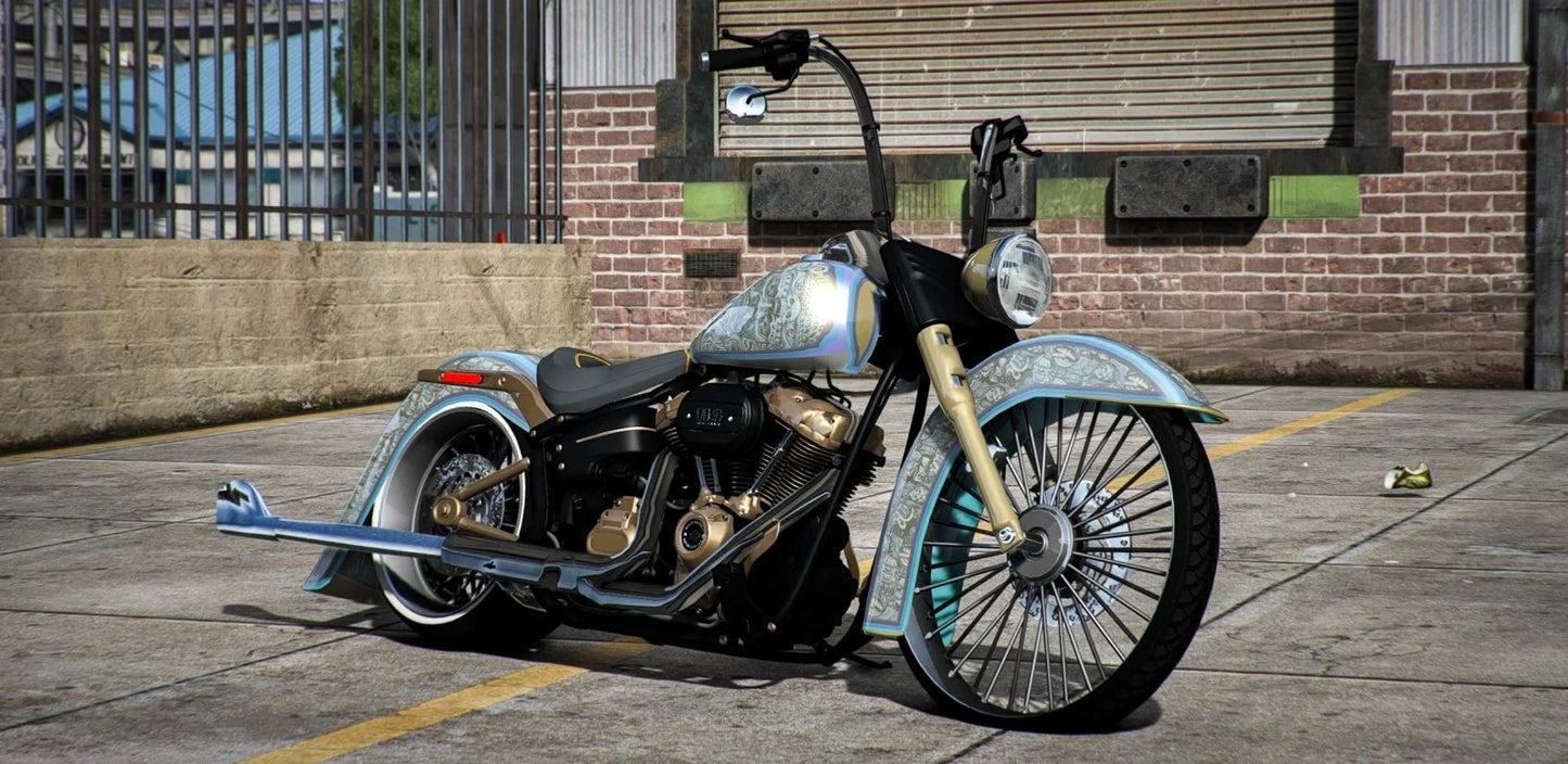 Harley Davidson 'Mad Mex' Cholo Style | FD