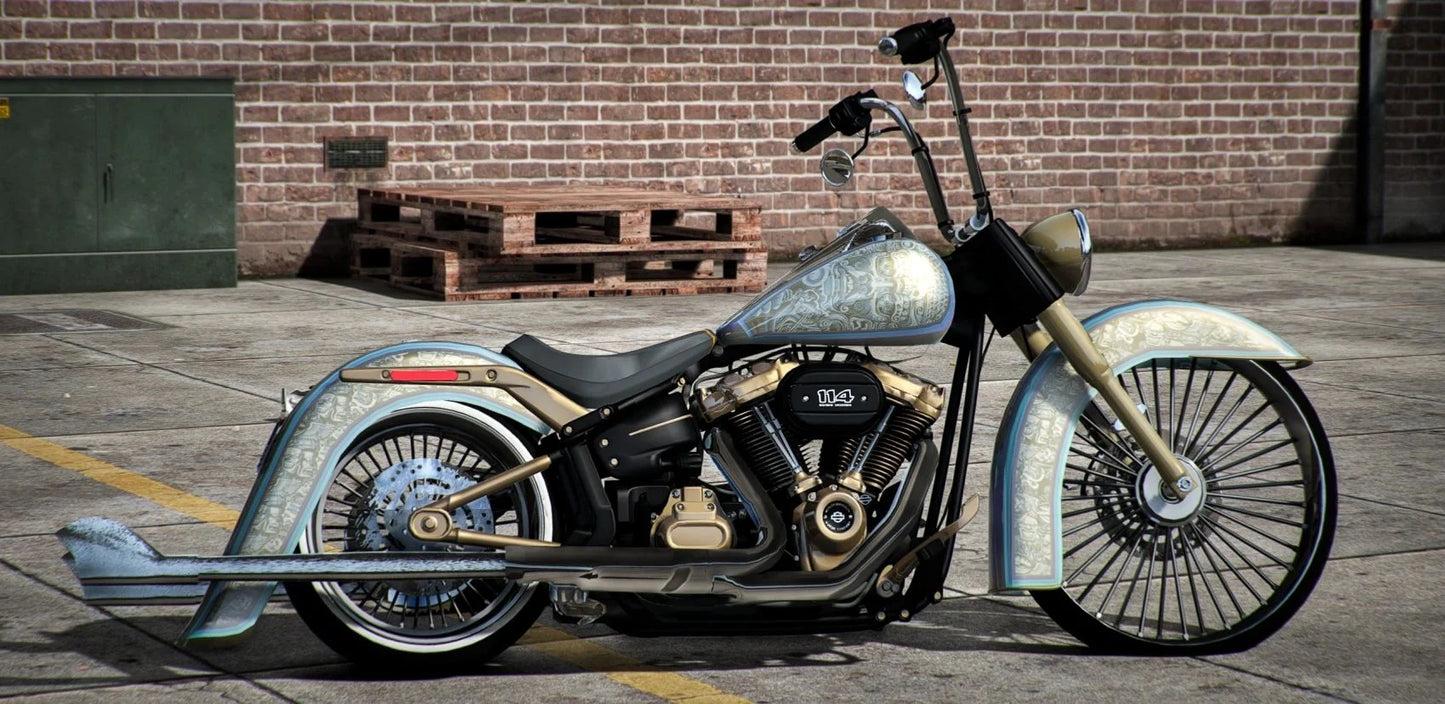 Harley Davidson 'Mad Mex' Cholo Style | FD