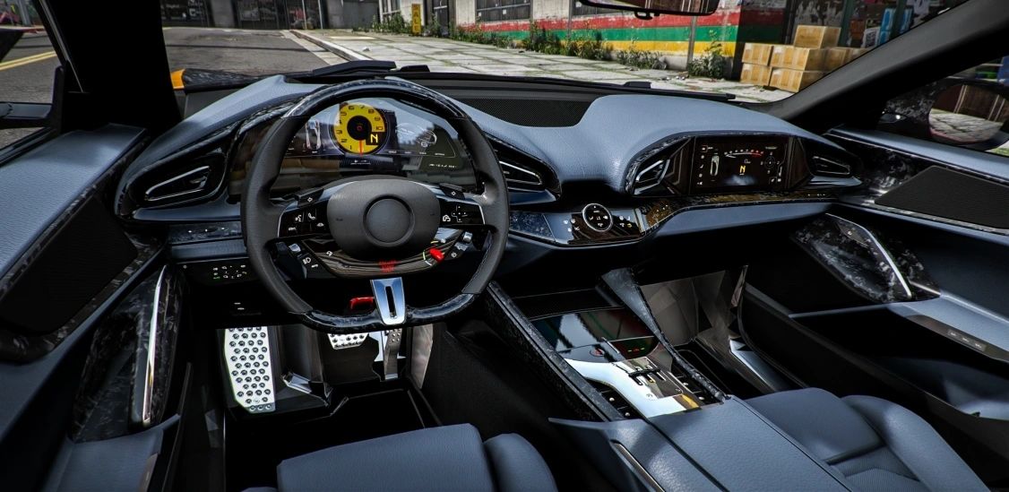 (Debadged) Ferrari Purosangue Mansory