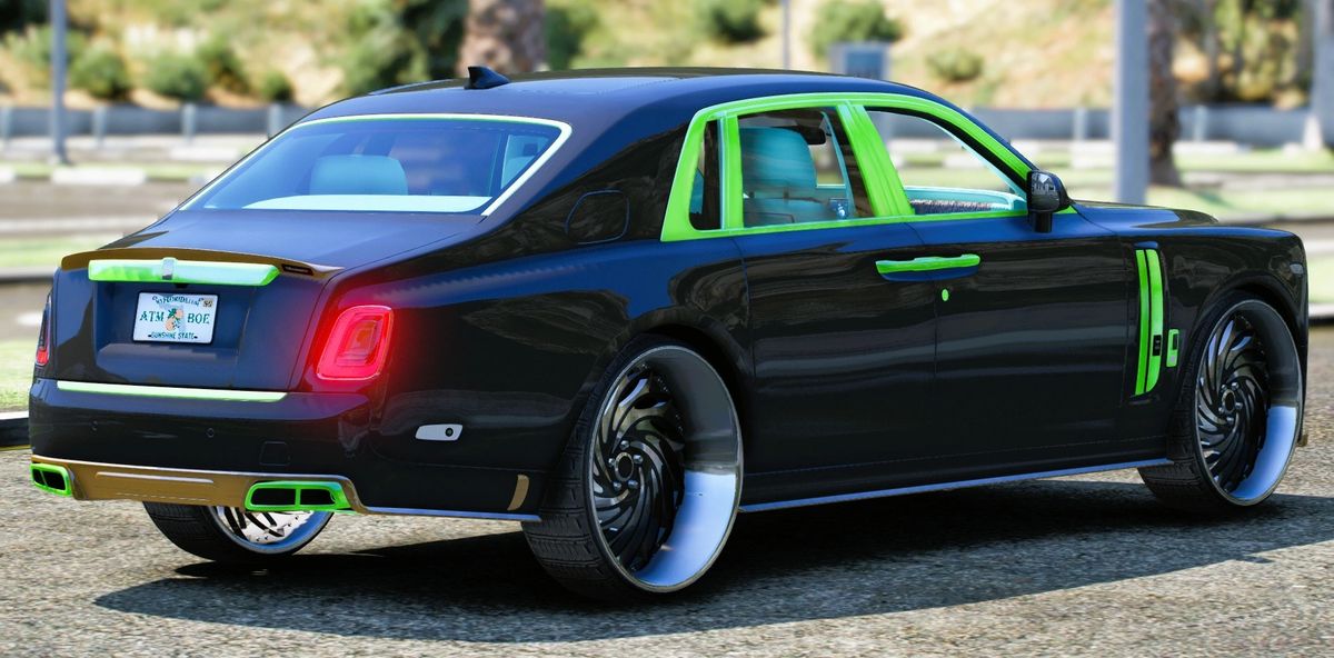 (Debadged) Rolls Royce Phantom VIII Donk Bulletproof and 6 Seater | Huy Huynh
