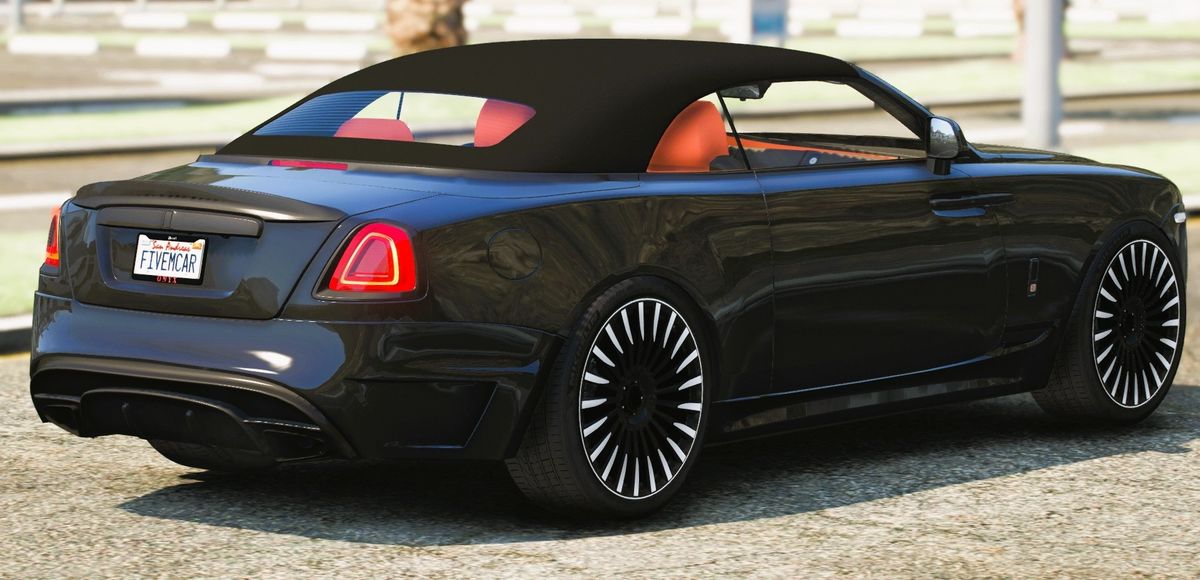 (Debadged) Rolls Royce Dawn Onyx (Animated Roof) | TSV Customs