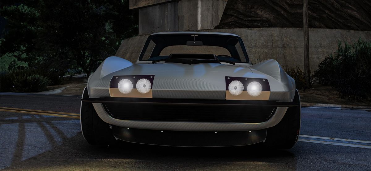 (Debadged) 1967 Corvette Coupe Widebody | GG