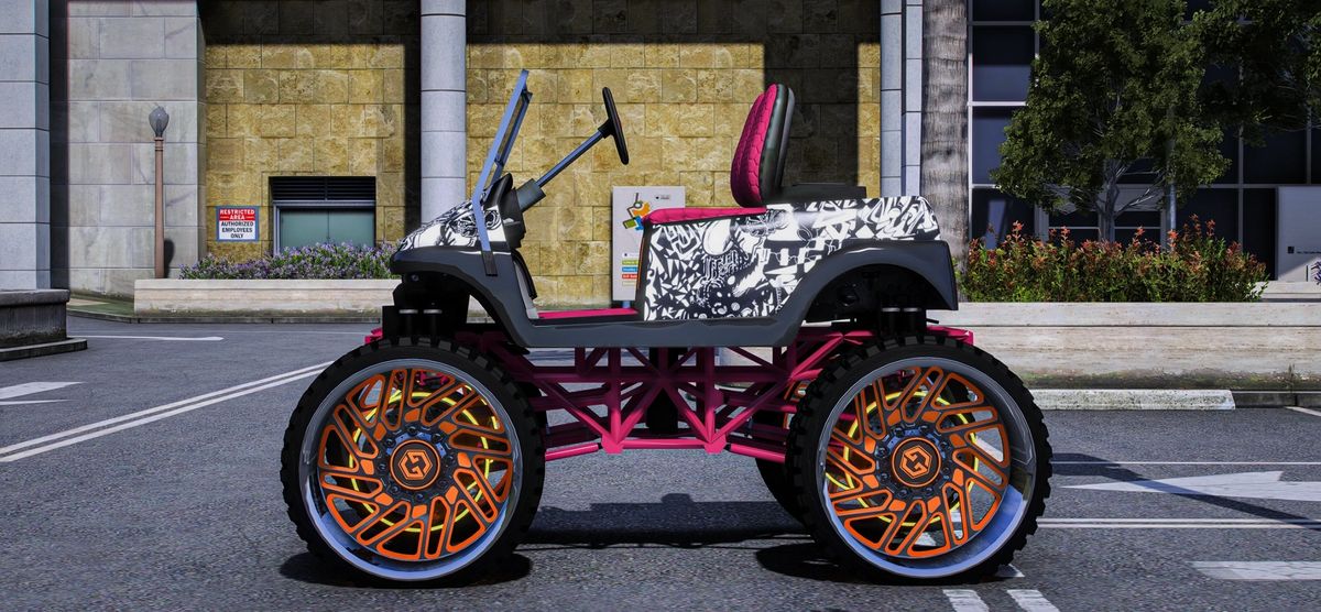 SEMA Lifted CADDY CART STYLE on 30s 2 Seater | GG