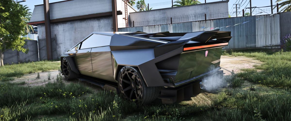(Debadged LF) Zephyr CyberTruck | Lore Builds