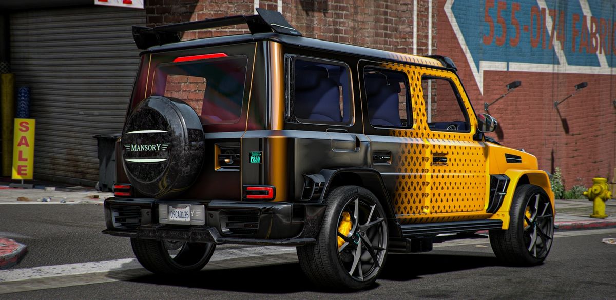 2023 Mercedes G63 Algorithmic Fade | CroneNex