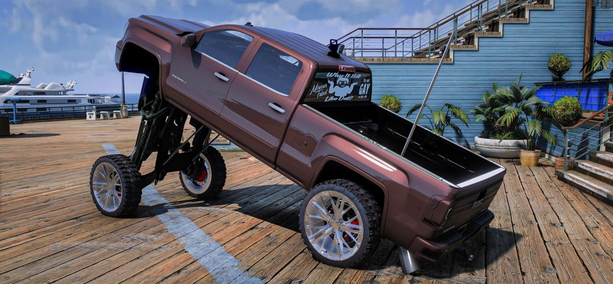 GMC Sierra Squat | Nathan