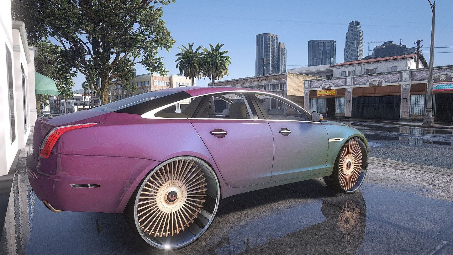 Jaguar XJ On Forgiatos | PNUT Customs
