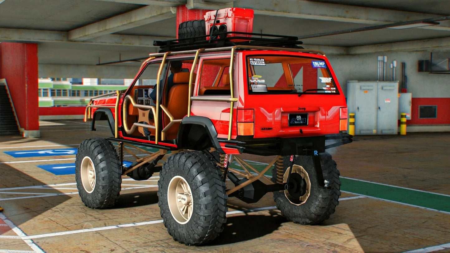 Jeep Cherokee Rocknoflag | XJ