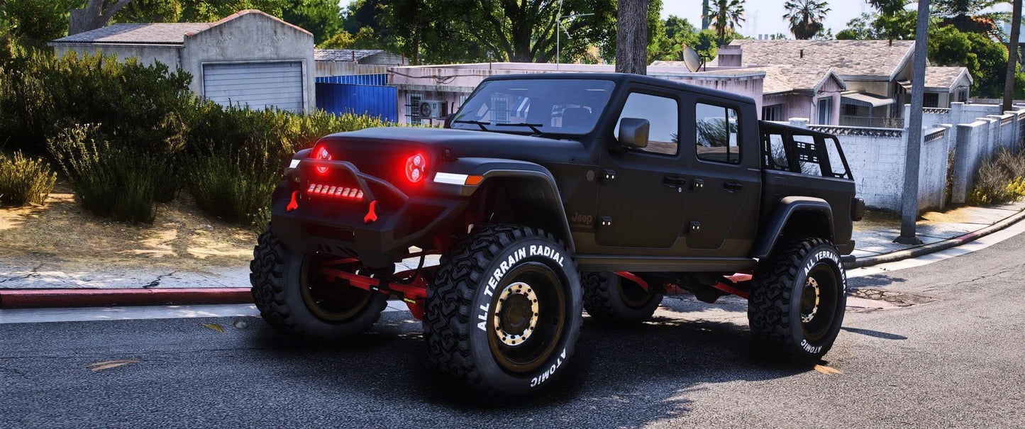 Jeep Gladiator 2021 Lifted | Edik Cust0m5