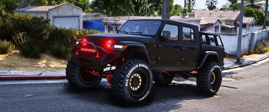 Jeep Gladiator 2021 Lifted | Edik Cust0m5