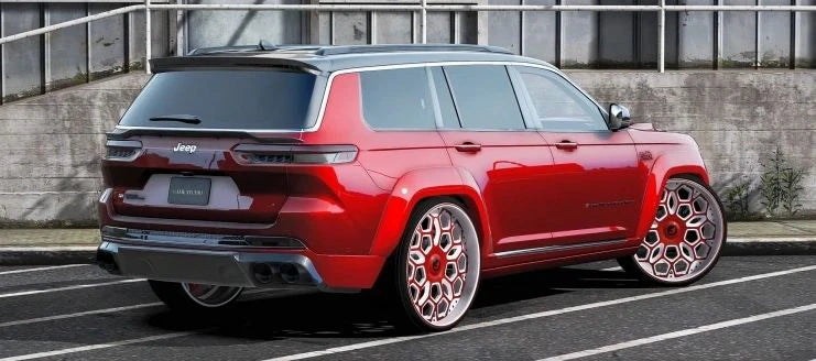 Jeep Grand Cherokee SRT Hellephant On 30" Forgiatos 2022 | Nukem