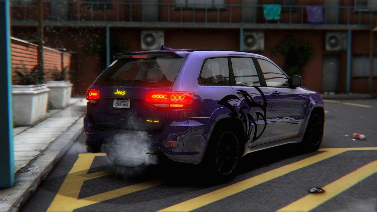 Jeep Grand Cherokee Trackhawk LED with NOS | SG Customs