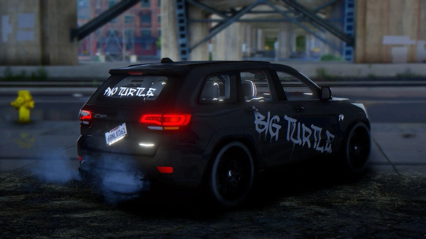 Jeep Grand Cherokee Turtle Hawk | Mo Dre's Customs