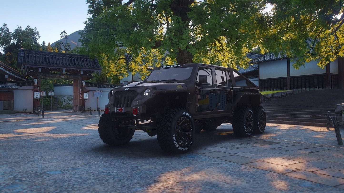 Jeep Wrangler Aapocalypse 6x6 | Edik Customs