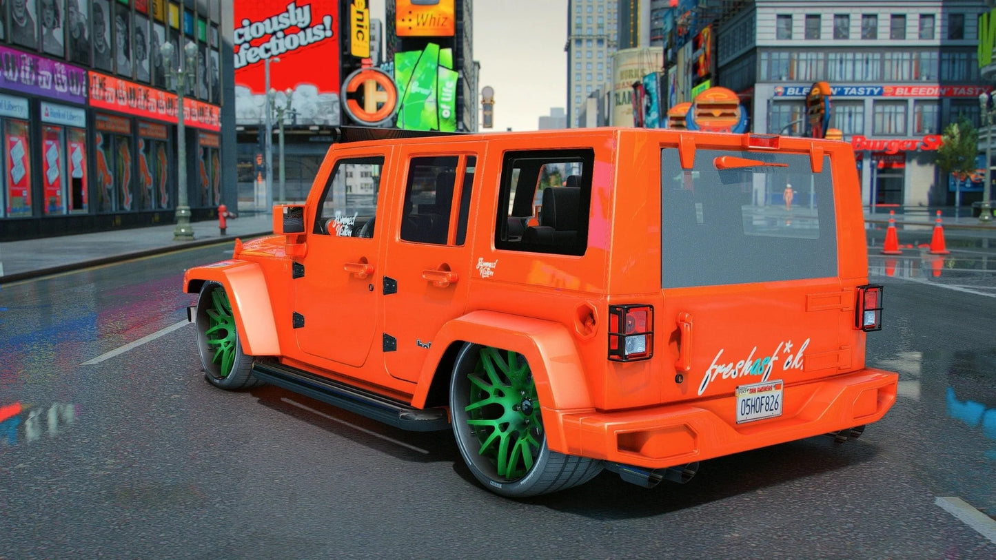 Jeep Wrangler Slammed | THCK