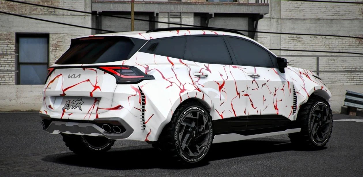 Kia Sportage SXR Hybrid Offroad | Sawz Ink