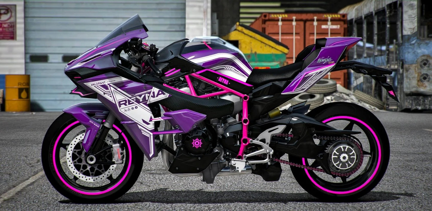Kawasaki H2R Valorant: Reyna | Port Baek