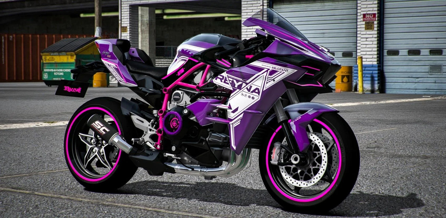 Kawasaki H2R Valorant: Reyna | Port Baek