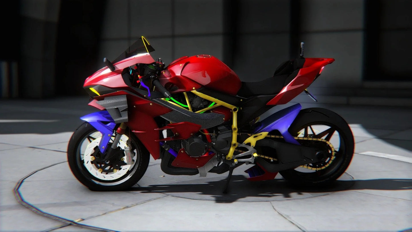 Kawaski Ninja H2 Machino Super Charged Edition | Elite Shifters