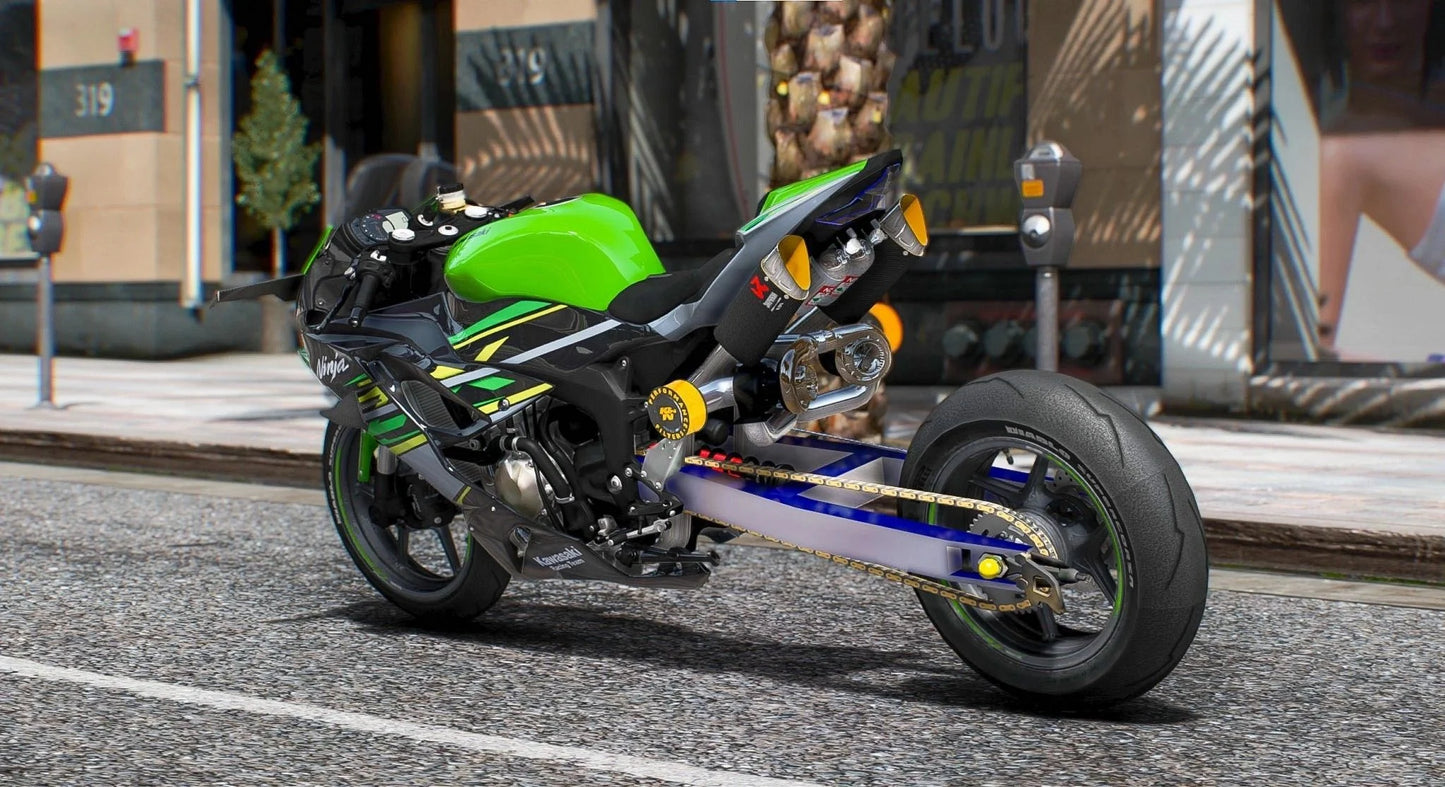 Kawasaki Ninja ZX6R Twin Turbo | Elite Shifters
