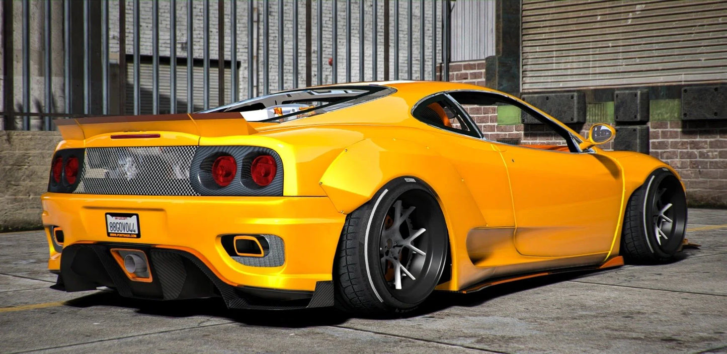 Liberty Walk Ferrari 360 Show Edition (Dinamic Lights) | Port Baek