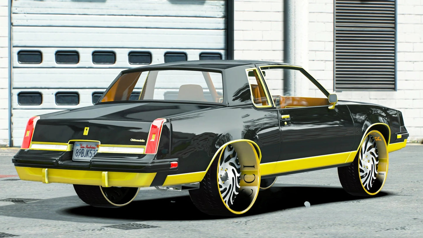 Oldsmobile Cutlass 1984 Donk on Rucci | Lourense