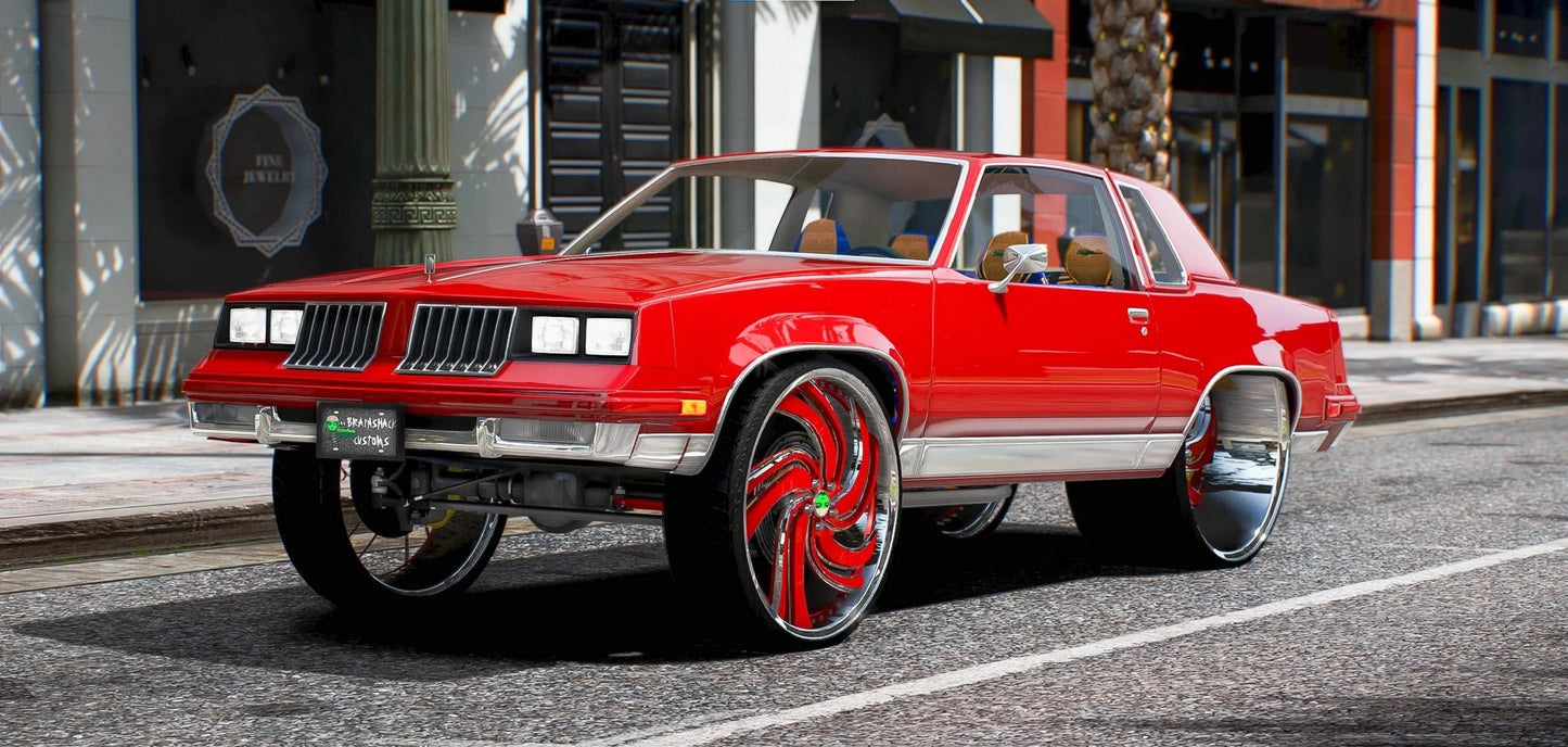 Oldsmobile Cutlas Donk Aston Martin swap | Ismakzi