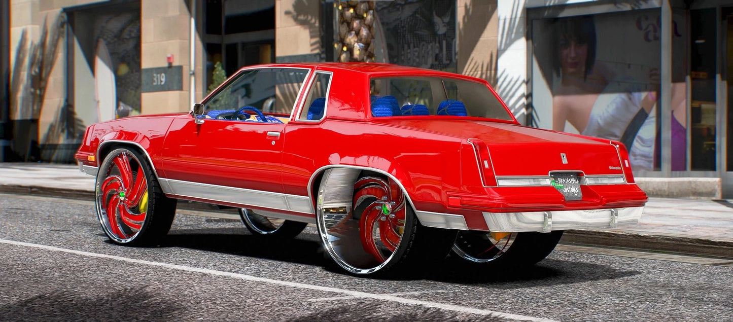 Oldsmobile Cutlas Donk Aston Martin swap | Ismakzi