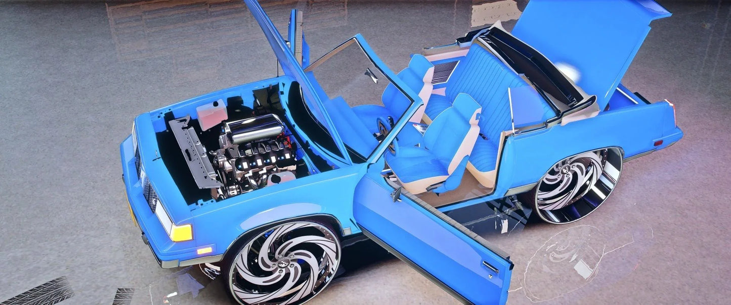 Oldsmobile Cut Drop Top AF Donk | PNUT Customs