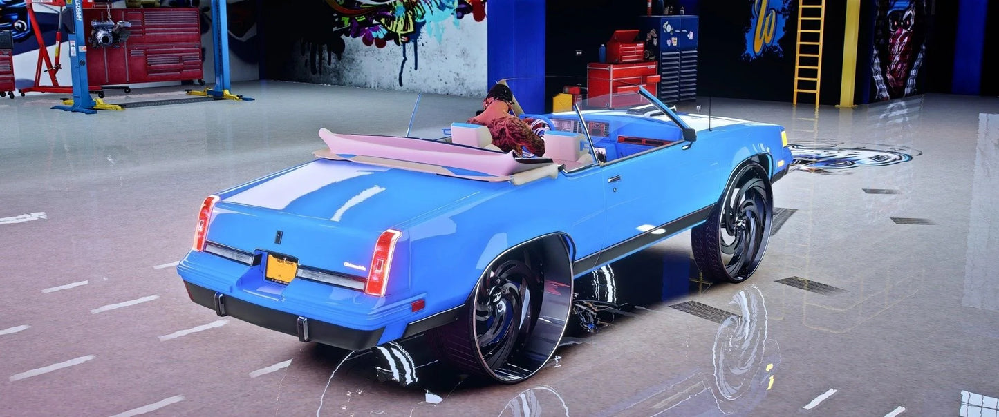 Oldsmobile Cut Drop Top AF Donk | PNUT Customs