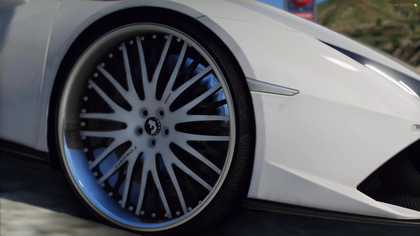 Lamborghini Glass Roof Huracan On Cravatta Forgiatos | 4K Customs