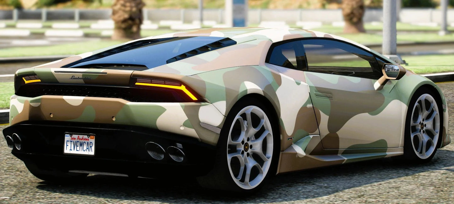 Lamborghini Huracan Camo | Lexxy