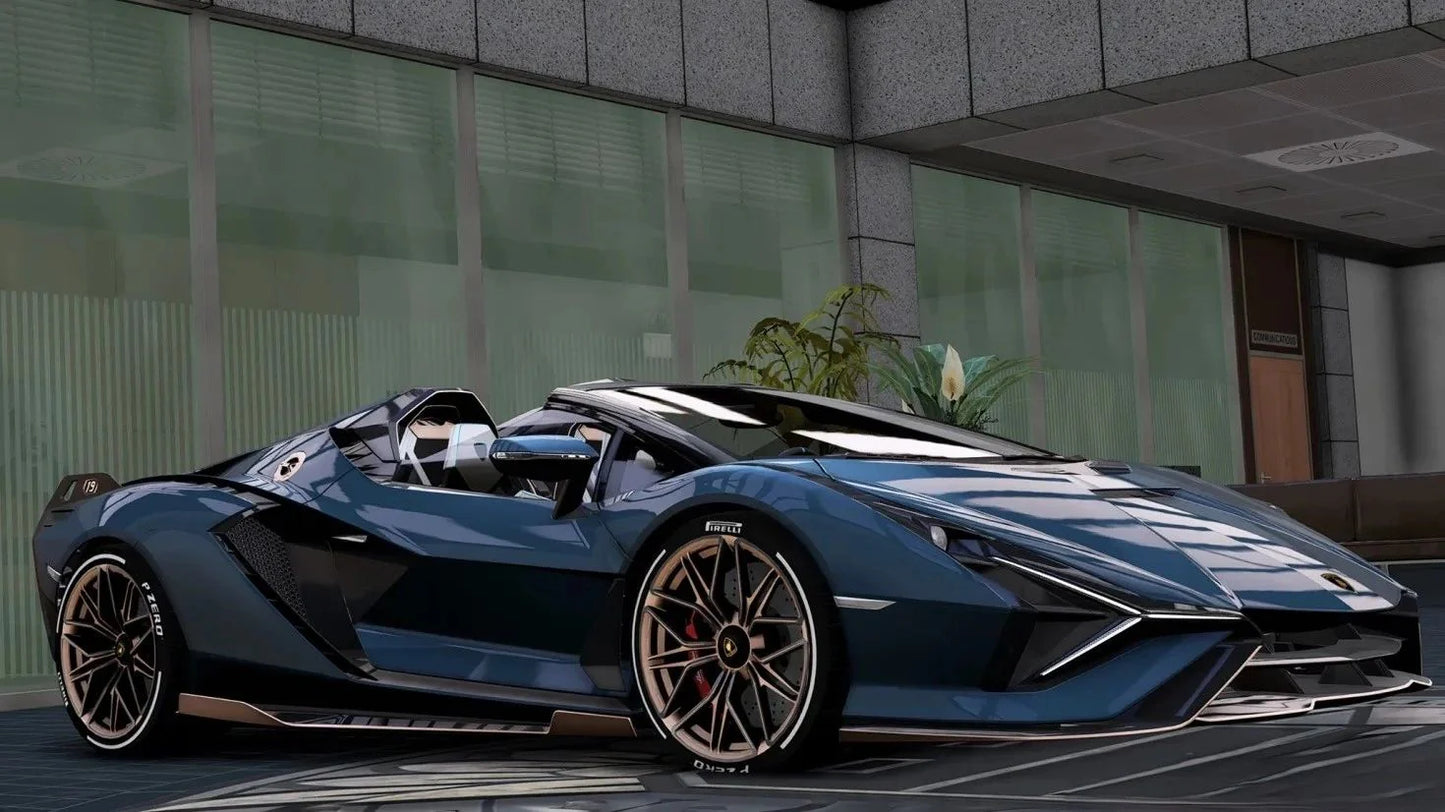 Lamborghini Sian Roadster 2021 | Dazu