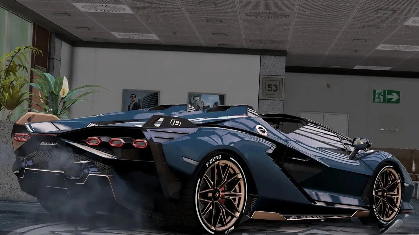 Lamborghini Sian Roadster 2021 | Dazu