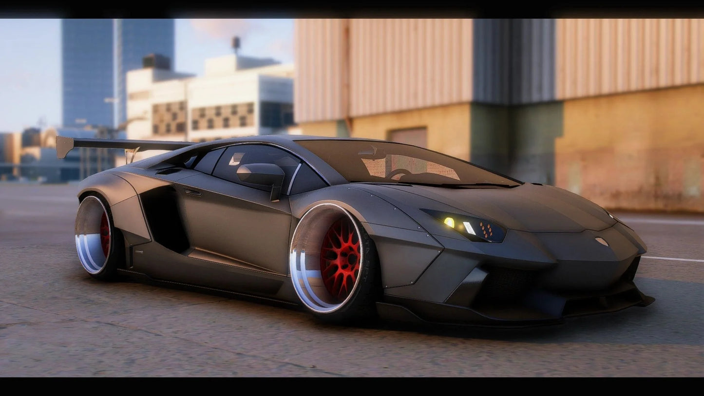 Lamborghini Aventador LibertyWalk | Mad's Desgins