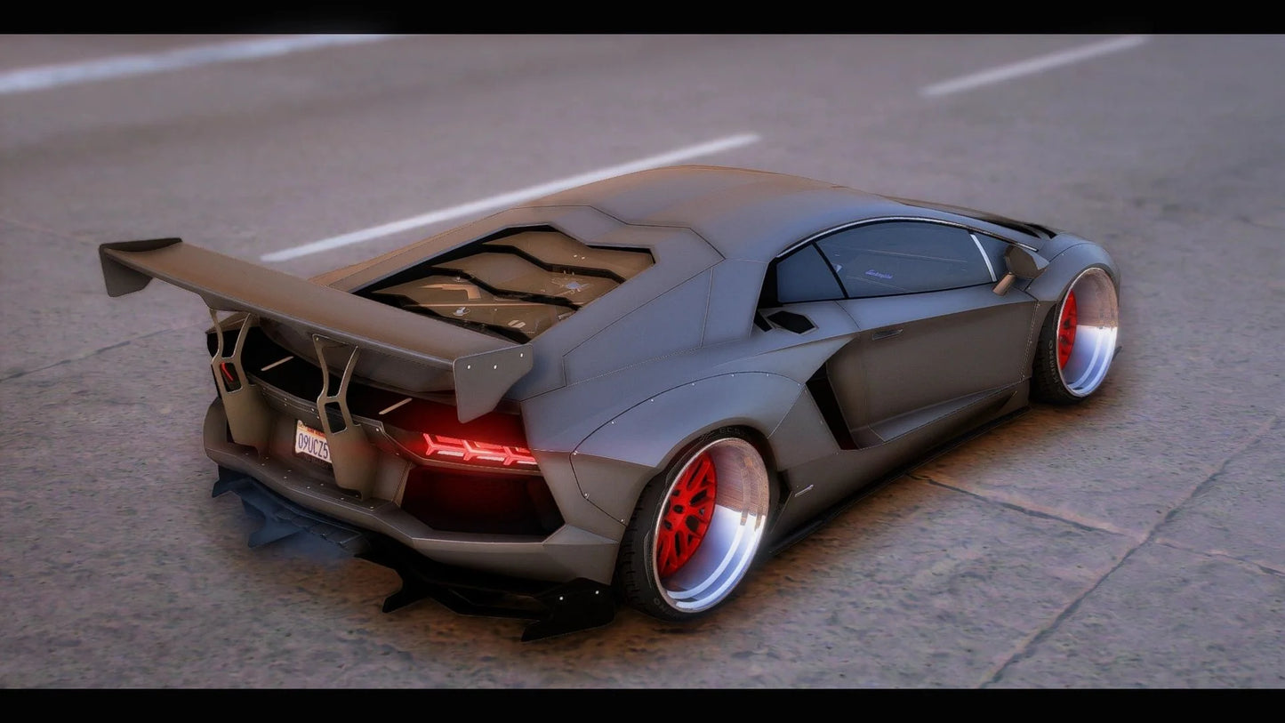 Lamborghini Aventador LibertyWalk | Mad's Desgins
